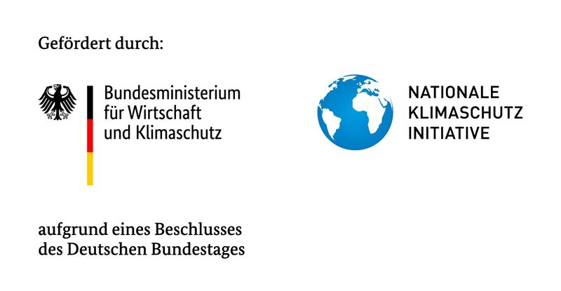 Logo Bundesministerium für Wirtschaft und Klimaschutz und Nationale Klimaschutzinitiative